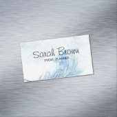 Waterverf visitekaartje voor Event Planner Magneet (Voorbeeld)