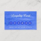 Waterverf visitekaartjes (Voorkant)