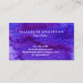 Waterverf visitekaartjes (Achterkant)