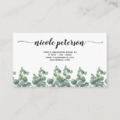 Waterverf Visitekaartjes (Achterkant)