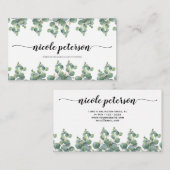 Waterverf Visitekaartjes (Voorkant / Achterkant)