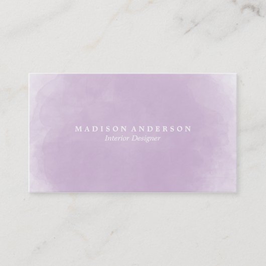 Waterverf | Visitekaartjes (Voorkant)