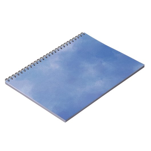 Waterverf Vista Blue Pattern Notitieboek (Linkerzijde)