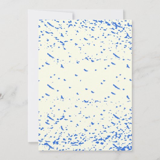 Waterverf Visthema Birthday Uitnodiging (Achterkant)