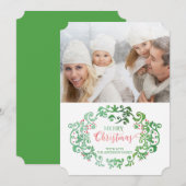 Waterverf  Vlaams kerstCollectie Feestdagenkaart (Voorkant / Achterkant)