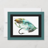 Waterverf Vliegtuigmakerskunst Kaart (Voorkant)