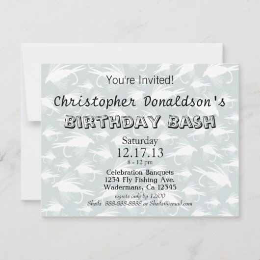 Waterverf Vliegtuigmakerskunst Kaart (Achterkant)