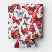 Waterverf vlinder blikjeskoeler (Voorkant)