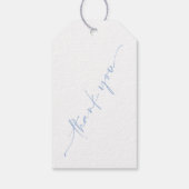 Waterverf vlinder cadeaulabel (Achterkant)