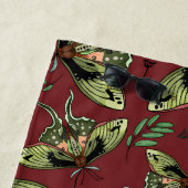 Waterverf vlinder en lavendel bloem Yoga Mat Strandlaken (In situ)