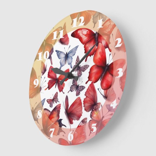 Waterverf vlinder grote klok (Hoek)