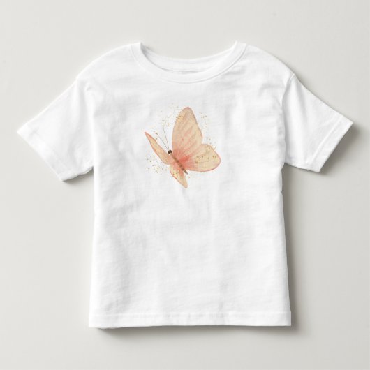 "Waterverf vlinder" Kinder T-shirt (Voorkant)