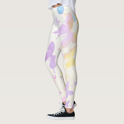 Waterverf vlinder leggings (Links)