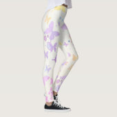 Waterverf vlinder leggings (Rechts)
