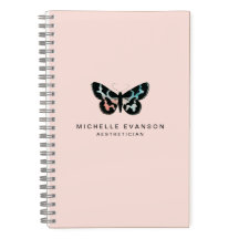 Waterverf Vlinder Logo Blush Roze 