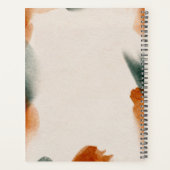Waterverf vlinder🦋 planner (Achterkant)