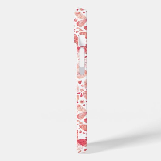 Waterverf vlinder roze Case-Mate iPhone case (Achterkant / Links)