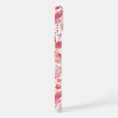 Waterverf Vlinder Roze iPhone Hoesje (Rechterkant)