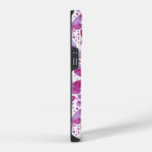 Waterverf vlinder roze iPhone hoesje (Rechterkant)