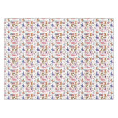  Waterverf vlinderbloemenpatroon Tafelkleed (Voorkant (Horizontaal))