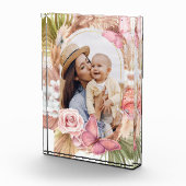 Waterverf vlinderbloemigen Moederdag Fotoblokken (Rechts)