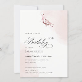 Waterverf vlinderdagavond kaart