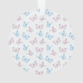 waterverf vlinderpeulstip ornament (achterkant)
