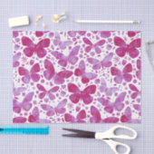 Waterverf vlinderroze tissuepapier (Craft)