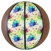 Waterverf Vlinders Basketbal (Verticaal)