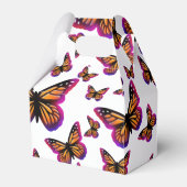 waterverf vlinders bedankdoosjes (Voorkant Zijde)