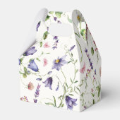 Waterverf Vlinders Bloemen Bruidsdiner Bedankdoosjes (Achterkant)