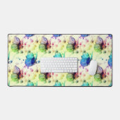 Waterverf Vlinders Bureaumat (Keyboard & Muis)