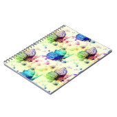 Waterverf Vlinders Foto Notitieboek (Linkerzijde)