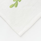 Waterverf Vlinders in Vlucht Fleece Deken (Hoek)