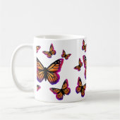  waterverf vlinders koffiemok (Links)