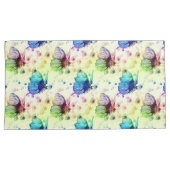 Waterverf Vlinders Kussenslopen (Voorkant-Rechts)