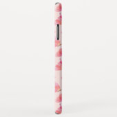 Waterverf Vlinders Monogram Blush Case-Mate iPhone Case (Achterkant/rechts)