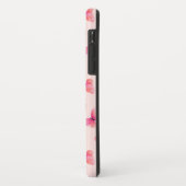 Waterverf Vlinders Monogram Blush Case-Mate iPhone Case (Achterkant/links)