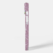 Waterverf Vlinders op Stof Roze Case-Mate iPhone Case (Achterkant / Links)