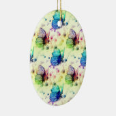 Waterverf Vlinders Ornament (Rechts)