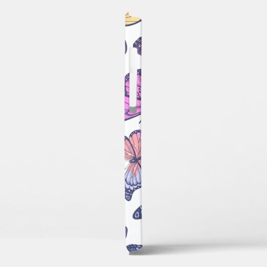 Waterverf vlinders: pastel  patroon. Case-Mate iPhone case (Achterkant / Links)