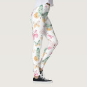 Waterverf Vlinders Patroon Leggings (Rechts)