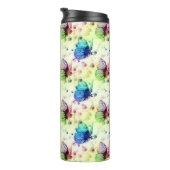 Waterverf Vlinders Thermische Tumbler Thermosbeker (Geroteerd rechts)