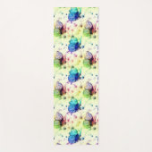 Waterverf Vlinders Yoga Mat (Voorkant)