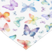 Waterverf vlindertafelkleed tafelkleed (Gekanteld)