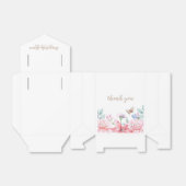  Waterverf vlindervaar Bedankdoosjes (Uitgevouwen)