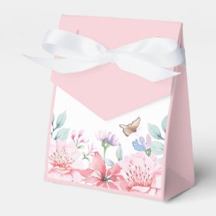 Waterverf vlindervaten voor Baby shower Bedankdoosjes