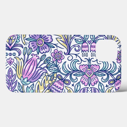 Waterverf Vloerkleurige Natuur Case-Mate iPhone Case (Achterkant (horizontaal))