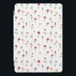 Waterverf Vluchtbloempatroon iPad Pro Cover<br><div class="desc">Waterverf Ver Wildflower Pattern iPad Pro Hoesje</div>