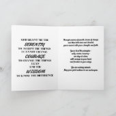 Waterverf Vogel Herstel Mijlpaal Kaart (Binnen)